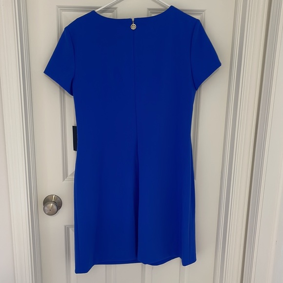 Brand NWT Tommy Hilfiger blue shift dress size 12 - Picture 3 of 3